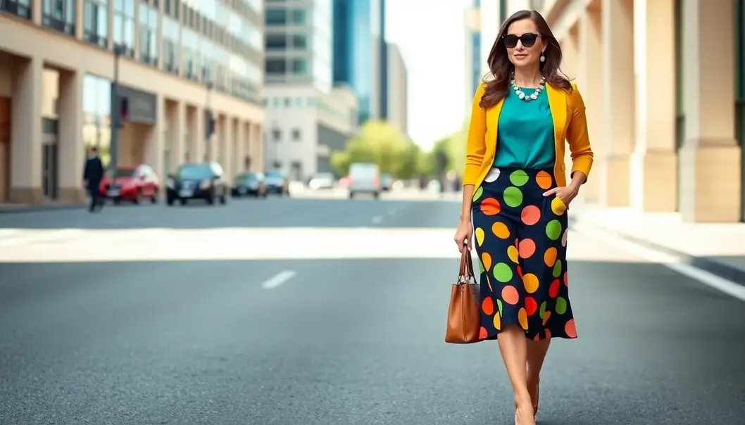 Staple pieces like blazers and trousers form the foundation of a chic office wardrobe.